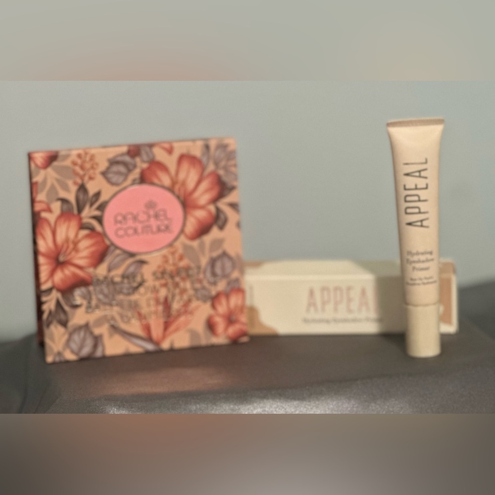 RACHEL COUTURE EYESHADOW PALETTE + APPEAL EYESHADOW PRIMER - BRAND NEW in box!